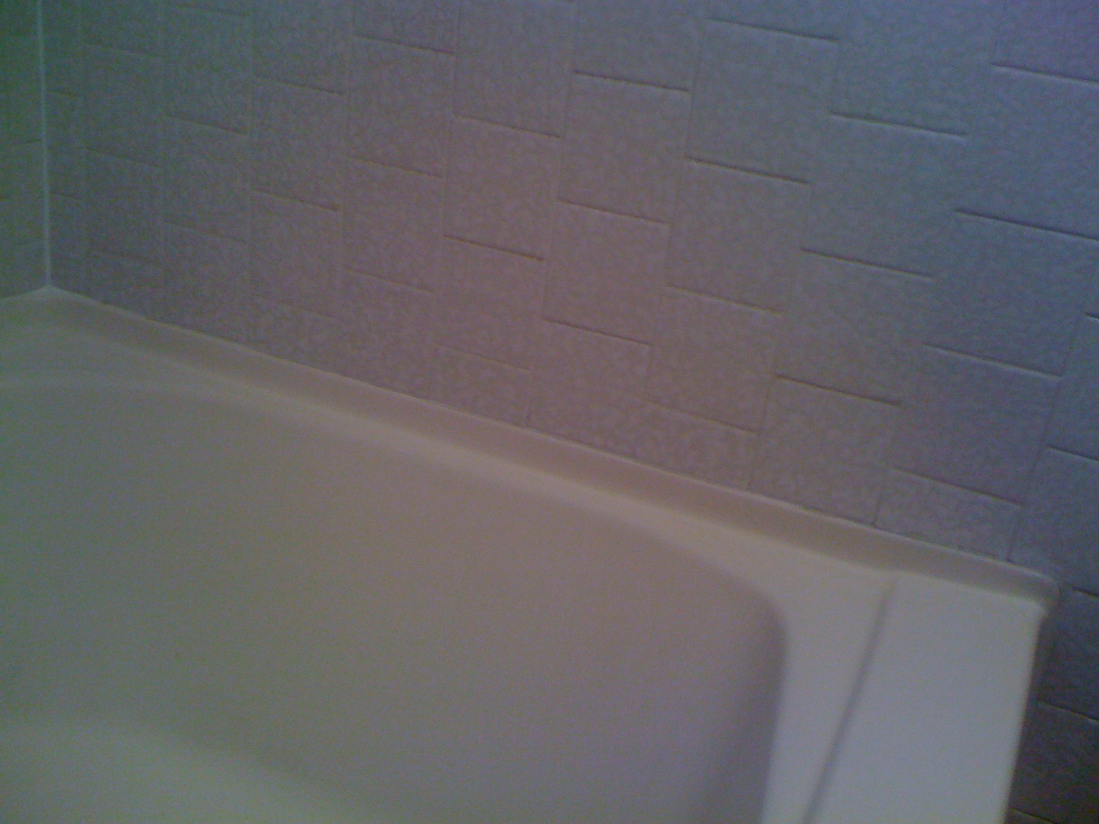 After photo of proper caulking