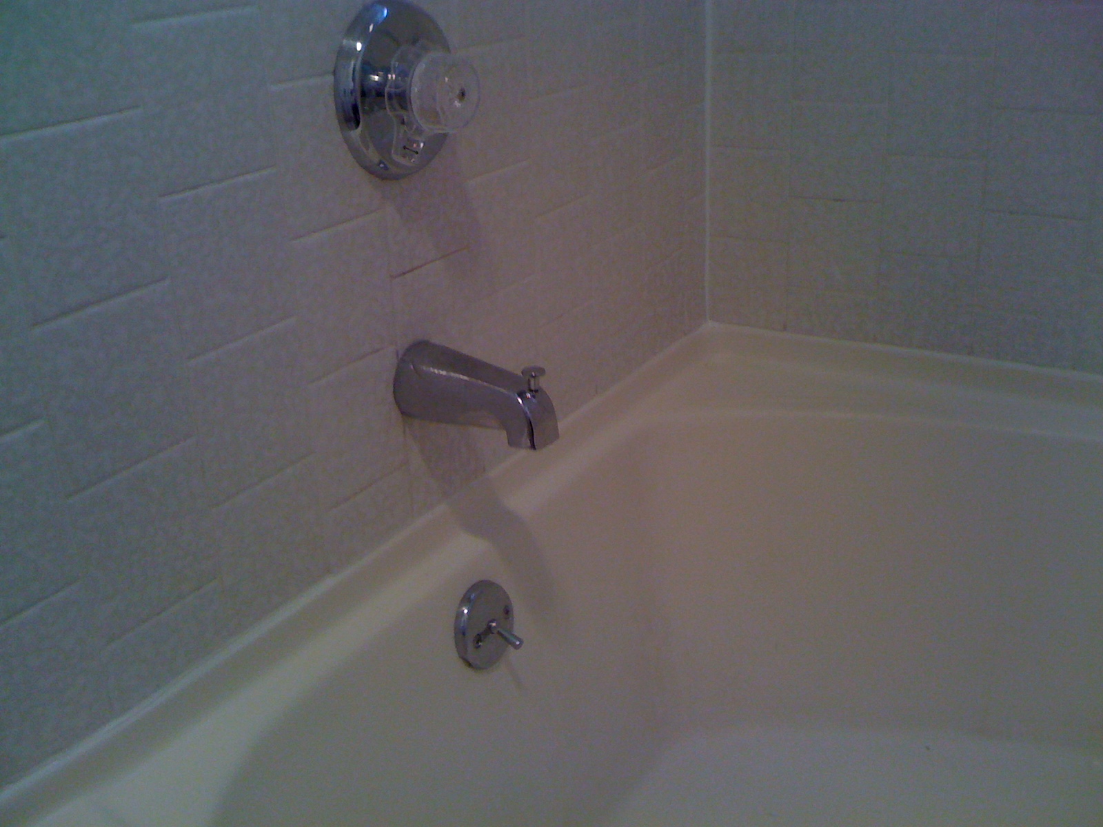 After photo of bathtub